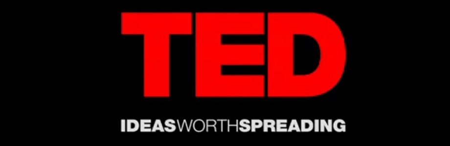 TED spelled out in red letters with the tagline ideas worth spreading below