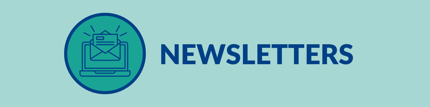 Newsletters Webpage Header Newsletters Webpage Header