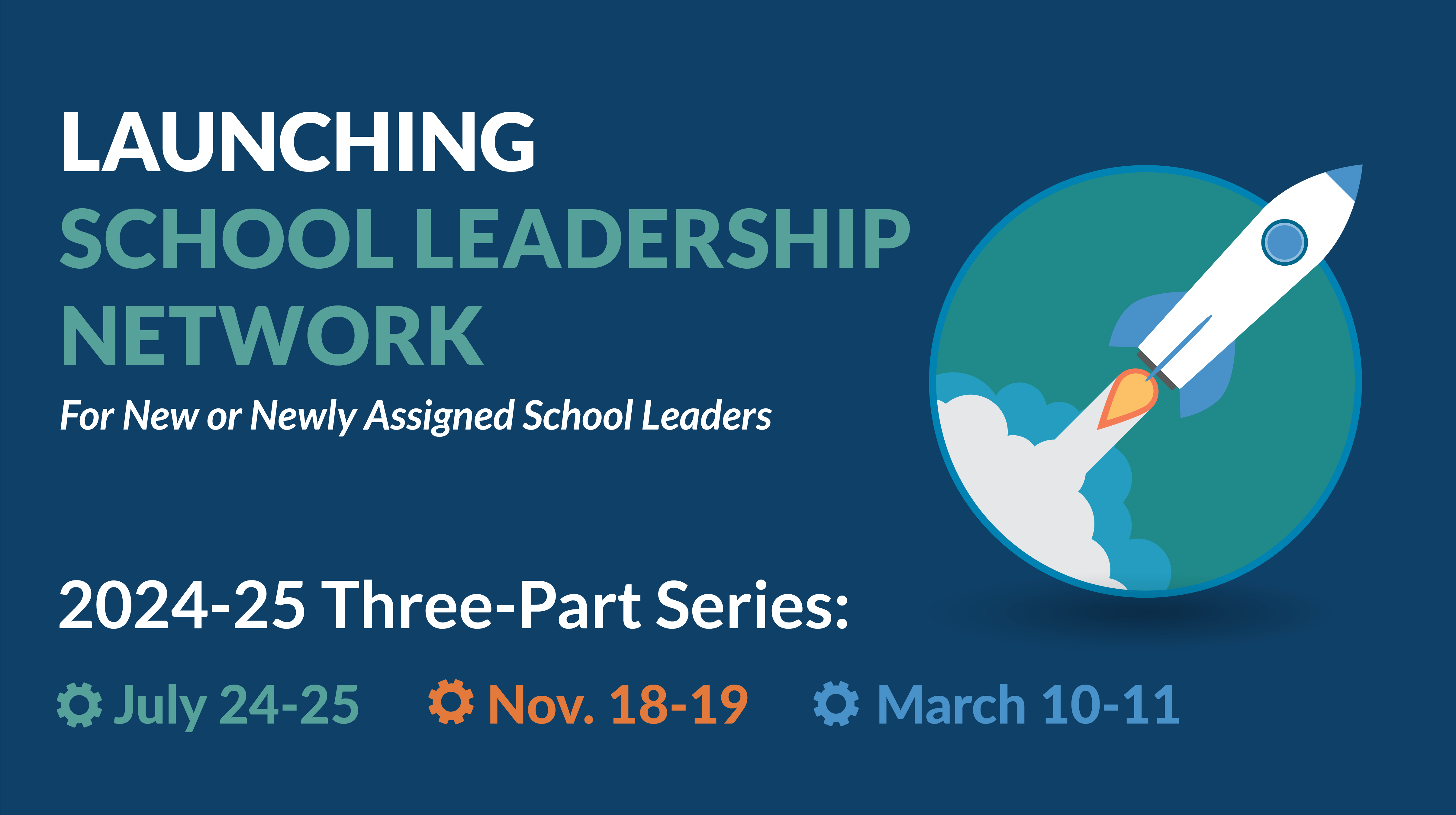 Launching School Leadership graphic